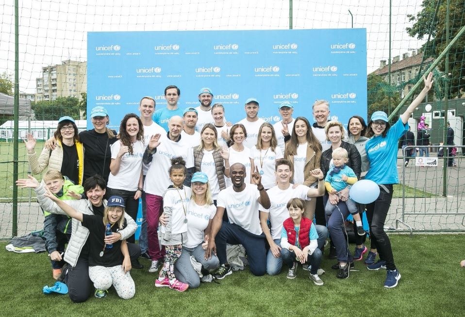 8th UNICEF Kids running