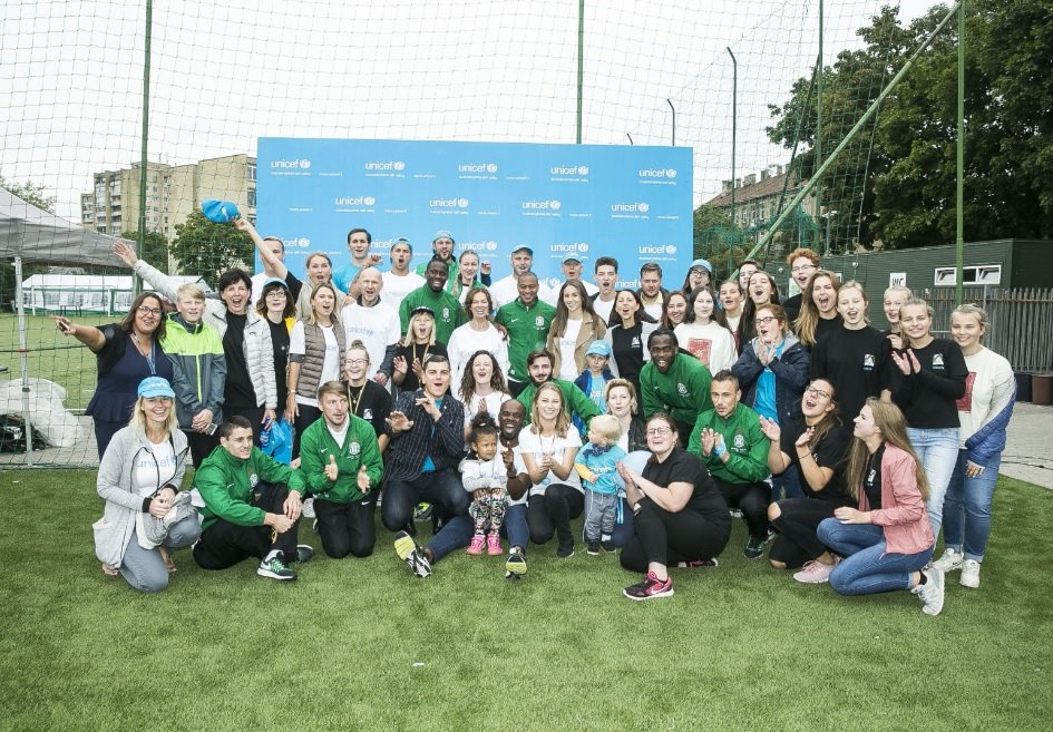 8th UNICEF Kids running