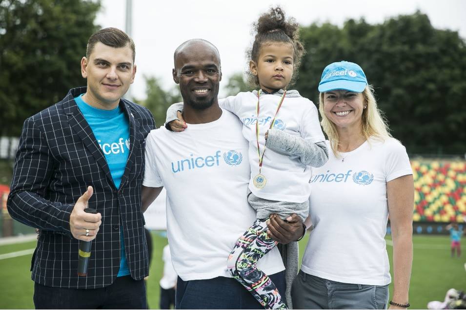 8th UNICEF Kids running