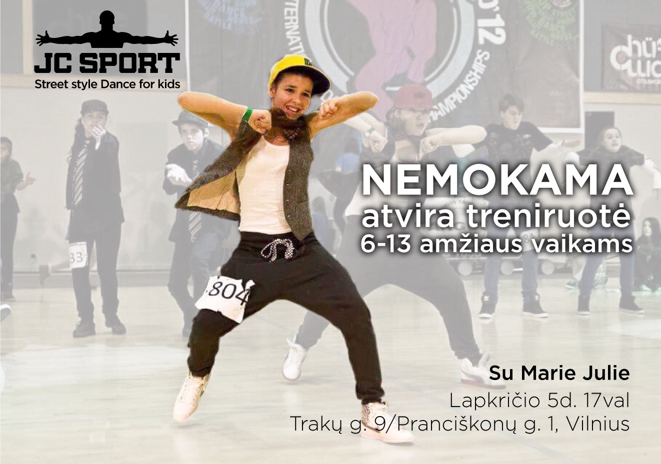 JC SPORT STREET STYLE DANCE FOR KIDS